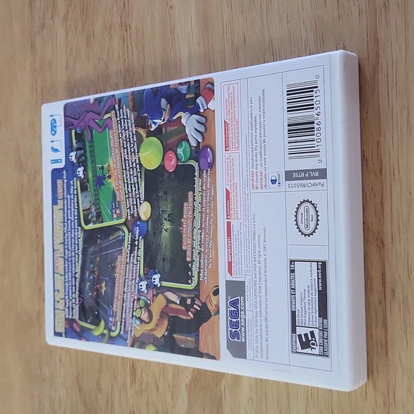 Sega Superstars Tennis  Wii Game - Picture 2 of 3